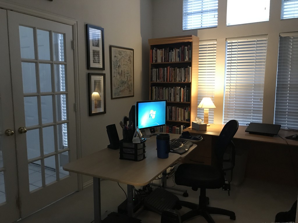 Photo of Meryl's home office.